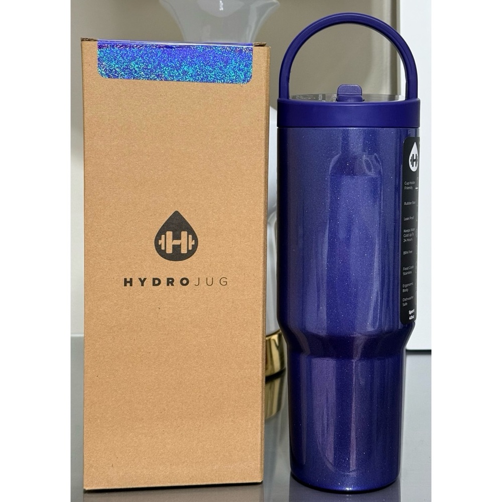 HydroJug 40oz‎ CAT EYE COLLECTION Sport, GLAM BLUE
